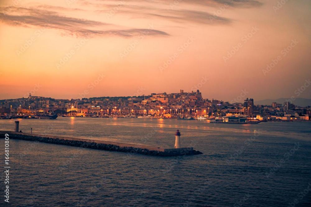شقة Sky Moon Cagliari Centro Vista Mare المظهر الخارجي الصورة